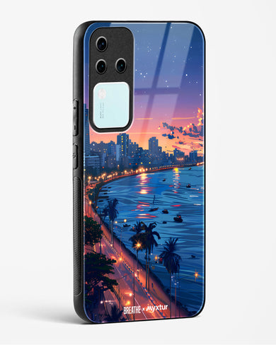 Twilight by the Sea [BREATHE] Glass Case Phone Cover (Vivo)