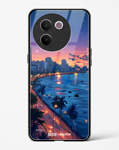 Twilight by the Sea [BREATHE] Glass Case Phone Cover (Vivo)
