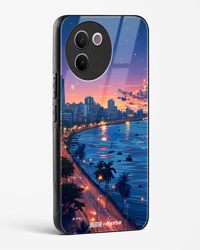Twilight by the Sea [BREATHE] Glass Case Phone Cover (Vivo)