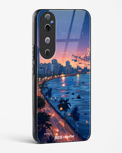Twilight by the Sea [BREATHE] Glass Case Phone Cover (Vivo)