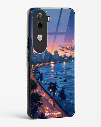 Twilight by the Sea [BREATHE] Glass Case Phone Cover (Vivo)
