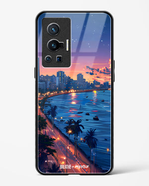 Twilight by the Sea [BREATHE] Glass Case Phone Cover (Vivo)