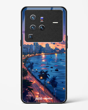Twilight by the Sea [BREATHE] Glass Case Phone Cover (Vivo)