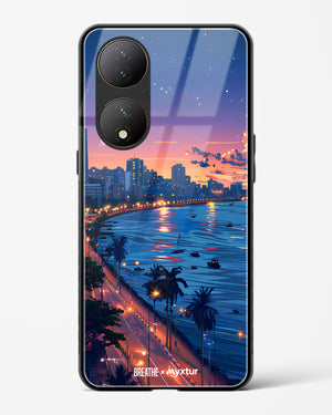 Twilight by the Sea [BREATHE] Glass Case Phone Cover (Vivo)