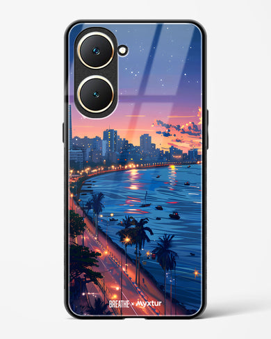 Twilight by the Sea [BREATHE] Glass Case Phone Cover (Vivo)