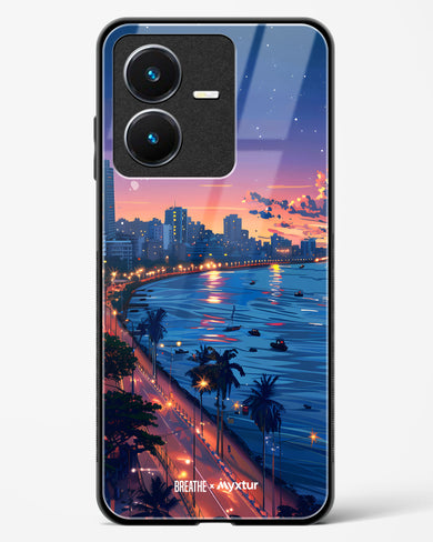 Twilight by the Sea [BREATHE] Glass Case Phone Cover (Vivo)