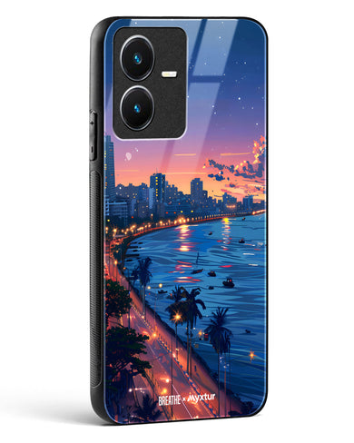 Twilight by the Sea [BREATHE] Glass Case Phone Cover (Vivo)