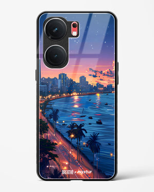 Twilight by the Sea [BREATHE] Glass Case Phone Cover (Vivo)