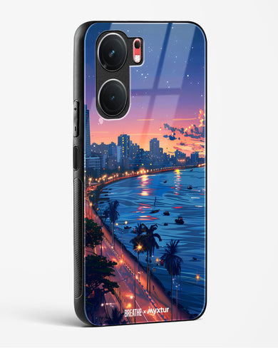 Twilight by the Sea [BREATHE] Glass Case Phone Cover (Vivo)