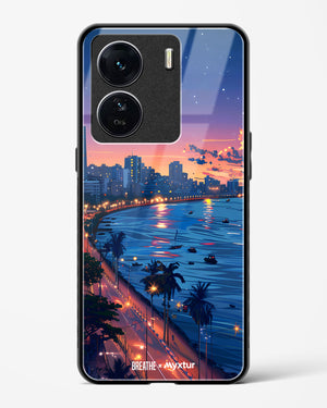 Twilight by the Sea [BREATHE] Glass Case Phone Cover (Vivo)