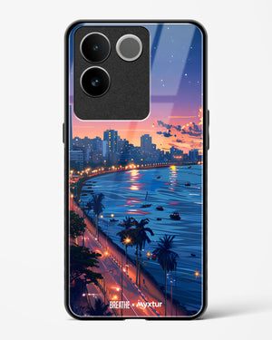 Twilight by the Sea [BREATHE] Glass Case Phone Cover (Vivo)