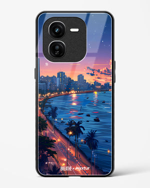 Twilight by the Sea [BREATHE] Glass Case Phone Cover (Vivo)