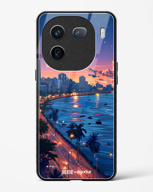 Twilight by the Sea [BREATHE] Glass Case Phone Cover (Vivo)