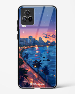 Twilight by the Sea [BREATHE] Glass Case Phone Cover (Vivo)