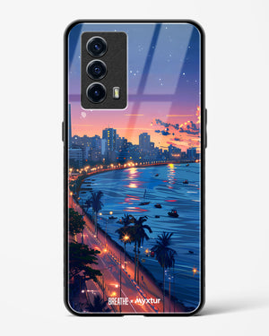 Twilight by the Sea [BREATHE] Glass Case Phone Cover (Vivo)