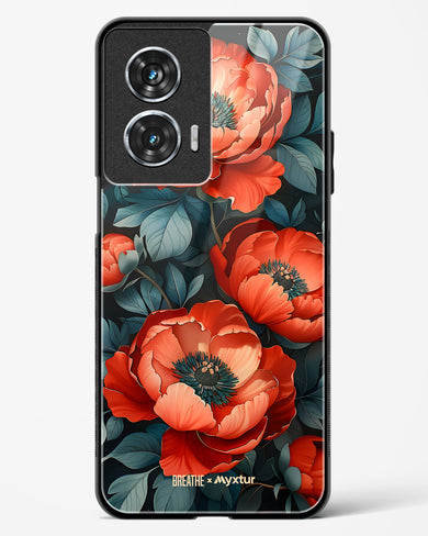 Twilight Petal [BREATHE] Glass Case Phone Cover (Motorola)