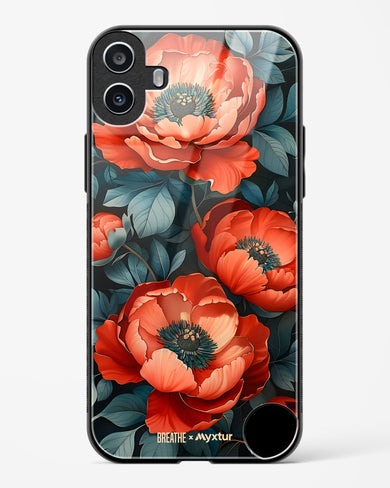 Twilight Petal [BREATHE] Glass Case Phone Cover (Nothing)