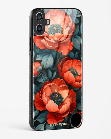 Twilight Petal [BREATHE] Glass Case Phone Cover (Nothing)