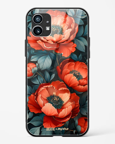 Twilight Petal [BREATHE] Glass Case Phone Cover (Nothing)