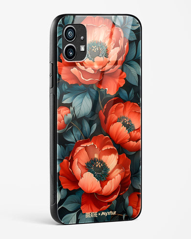 Twilight Petal [BREATHE] Glass Case Phone Cover (Nothing)