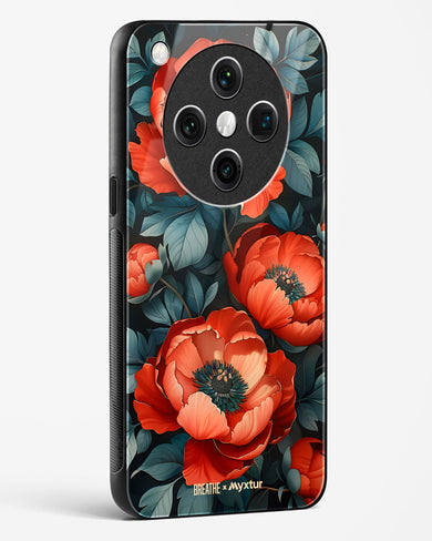 Twilight Petal [BREATHE] Glass Case Phone Cover (Oppo)