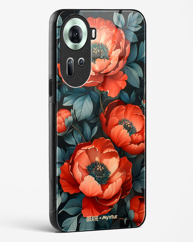 Twilight Petal [BREATHE] Glass Case Phone Cover (Oppo)