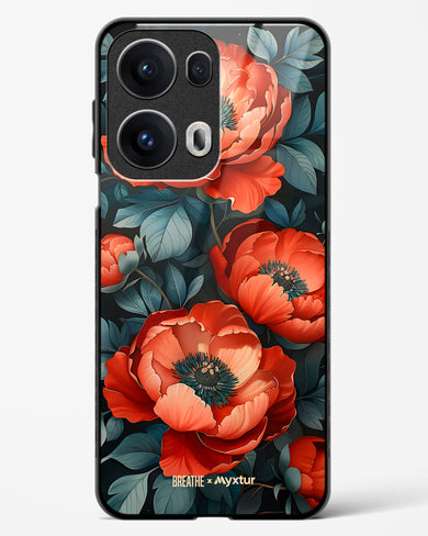 Twilight Petal [BREATHE] Glass Case Phone Cover (Oppo)