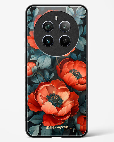 Twilight Petal [BREATHE] Glass Case Phone Cover (Realme)