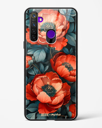 Twilight Petal [BREATHE] Glass Case Phone Cover (Realme)