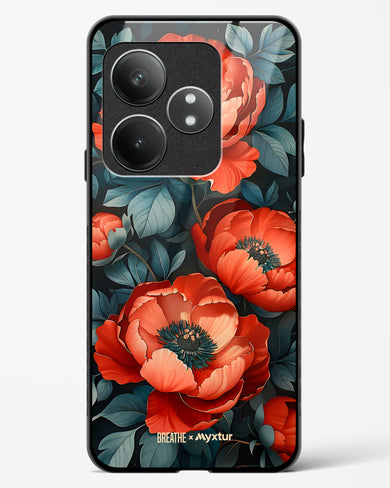 Twilight Petal [BREATHE] Glass Case Phone Cover (Realme)