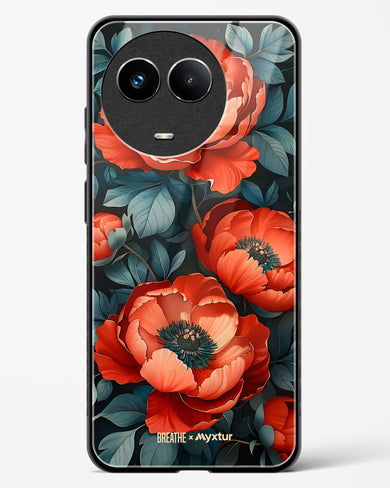 Twilight Petal [BREATHE] Glass Case Phone Cover (Realme)