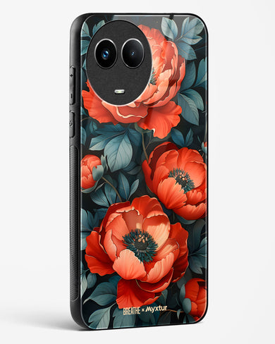 Twilight Petal [BREATHE] Glass Case Phone Cover (Realme)