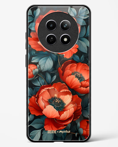 Twilight Petal [BREATHE] Glass Case Phone Cover (Realme)