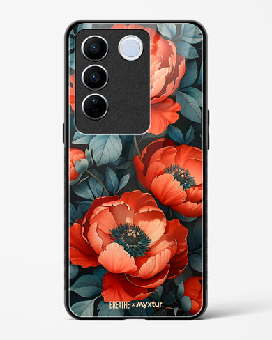 Twilight Petal [BREATHE] Glass Case Phone Cover (Vivo)