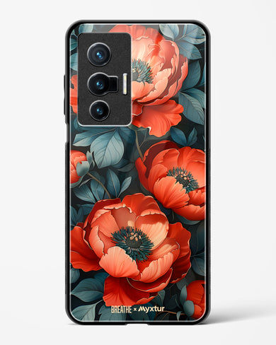 Twilight Petal [BREATHE] Glass Case Phone Cover (Vivo)