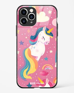 Unicorn Bloomers [BREATHE] Glass Case Phone Cover (Apple)