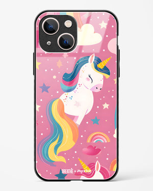 Unicorn Bloomers [BREATHE] Glass Case Phone Cover (Apple)
