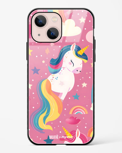 Unicorn Bloomers [BREATHE] Glass Case Phone Cover (Apple)