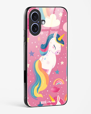 Unicorn Bloomers [BREATHE] Glass Case Phone Cover (Apple)