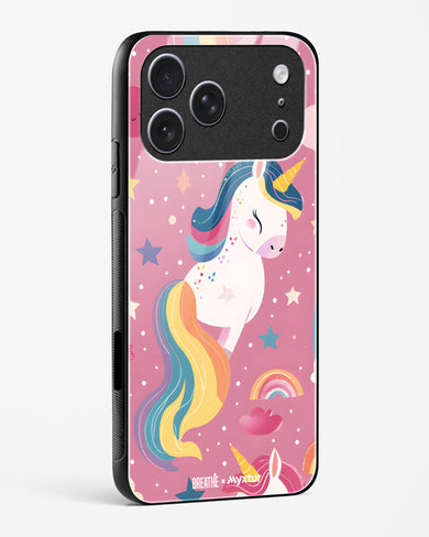 Unicorn Bloomers [BREATHE] Glass Case Phone Cover (Apple)