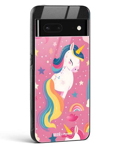 Unicorn Bloomers [BREATHE] Glass Case Phone Cover (Google)
