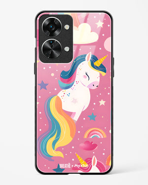 Unicorn Bloomers [BREATHE] Glass Case Phone Cover (OnePlus)