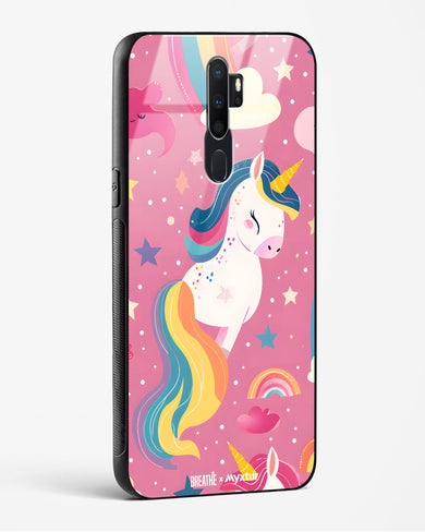 Unicorn Bloomers [BREATHE] Glass Case Phone Cover (Oppo)