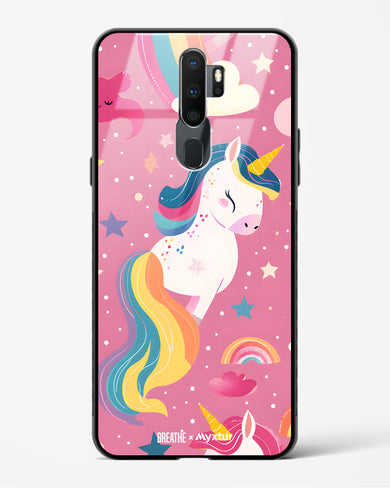 Unicorn Bloomers [BREATHE] Glass Case Phone Cover (Oppo)
