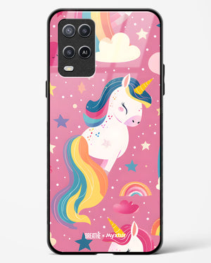 Unicorn Bloomers [BREATHE] Glass Case Phone Cover (Oppo)