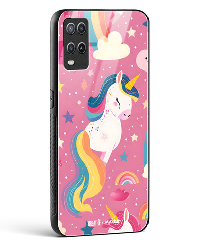 Unicorn Bloomers [BREATHE] Glass Case Phone Cover (Oppo)