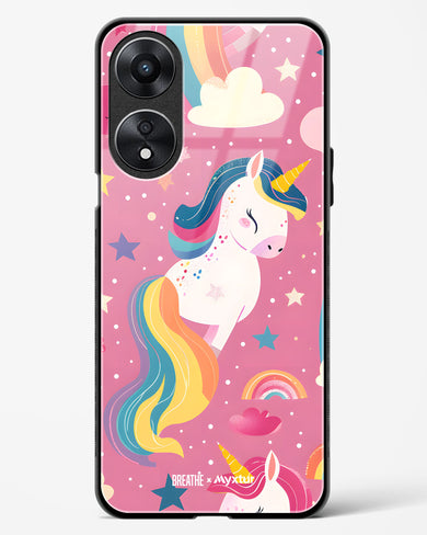 Unicorn Bloomers [BREATHE] Glass Case Phone Cover (Oppo)