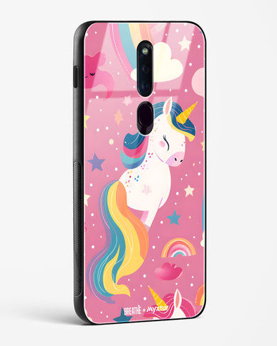 Unicorn Bloomers [BREATHE] Glass Case Phone Cover (Oppo)