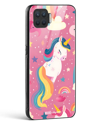 Unicorn Bloomers [BREATHE] Glass Case Phone Cover (Oppo)