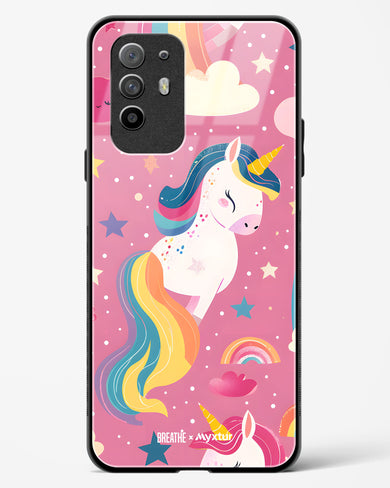 Unicorn Bloomers [BREATHE] Glass Case Phone Cover (Oppo)